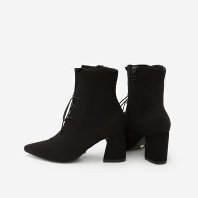 Giày Boots Gót Vuông